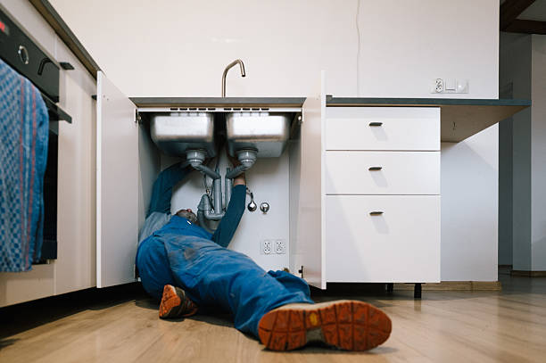 Professional Plumbing technician working in Wolfeboro, NH